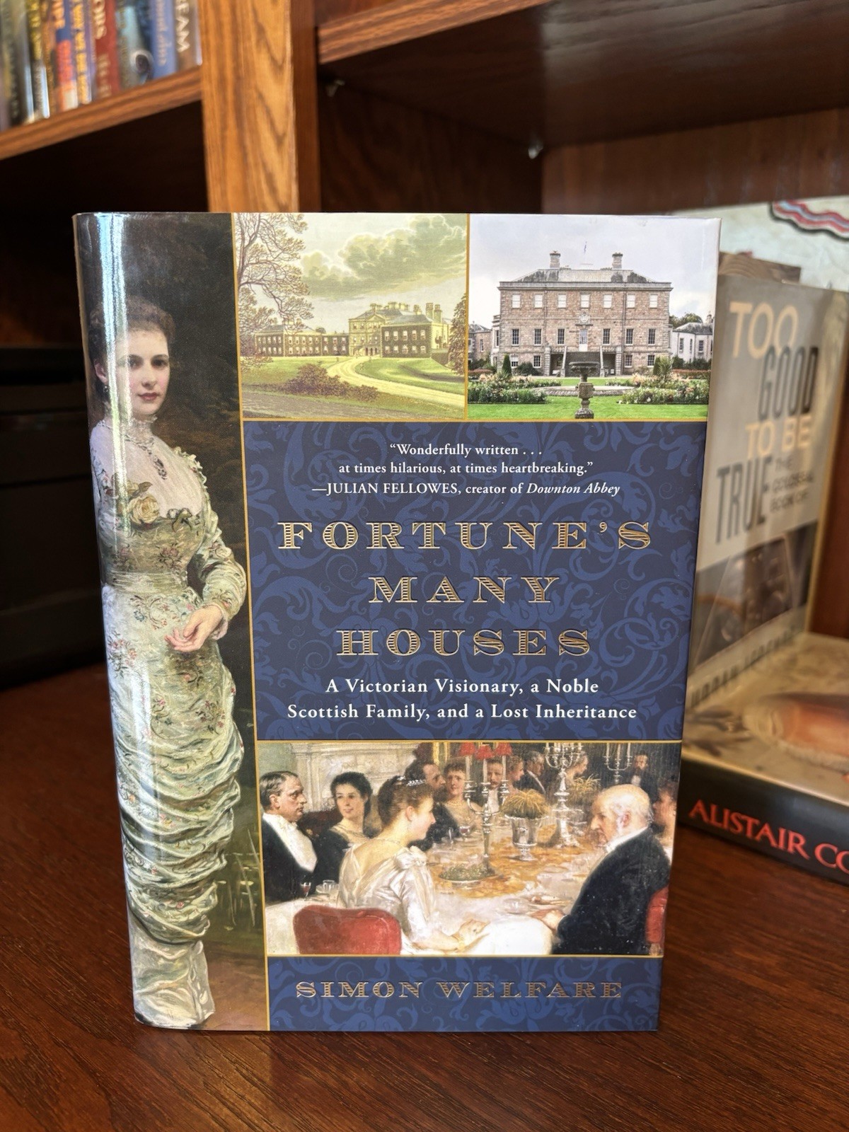 Fortune’s Many Houses. Simon Welfare. 1st HC Ptg. Atria 2021. Fine Unread