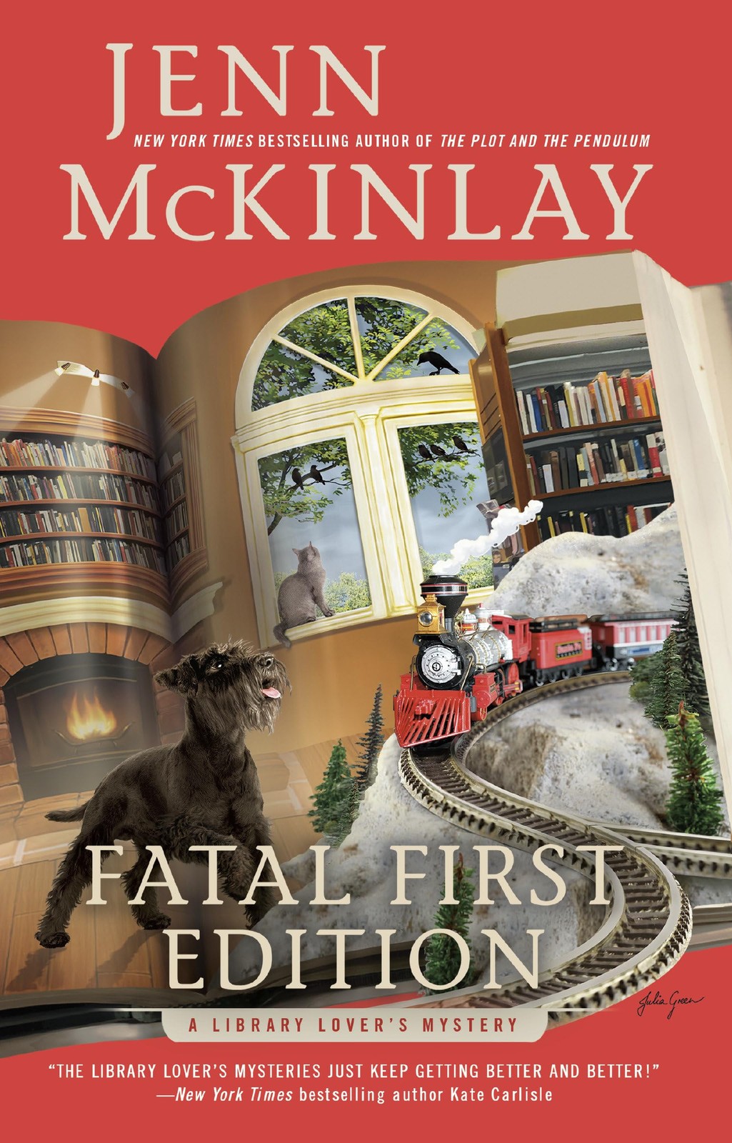 Fatal First Edition (A Library Lover’s Mystery)