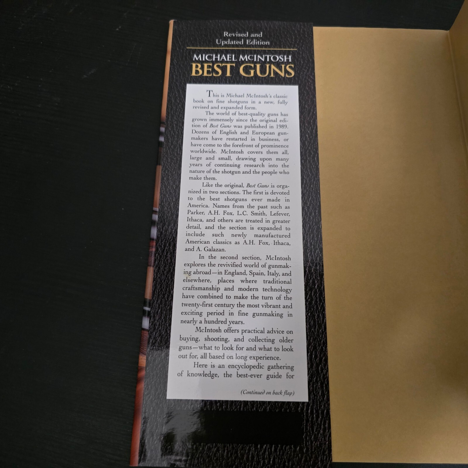 Best Guns HC Michael McIntosh 1989