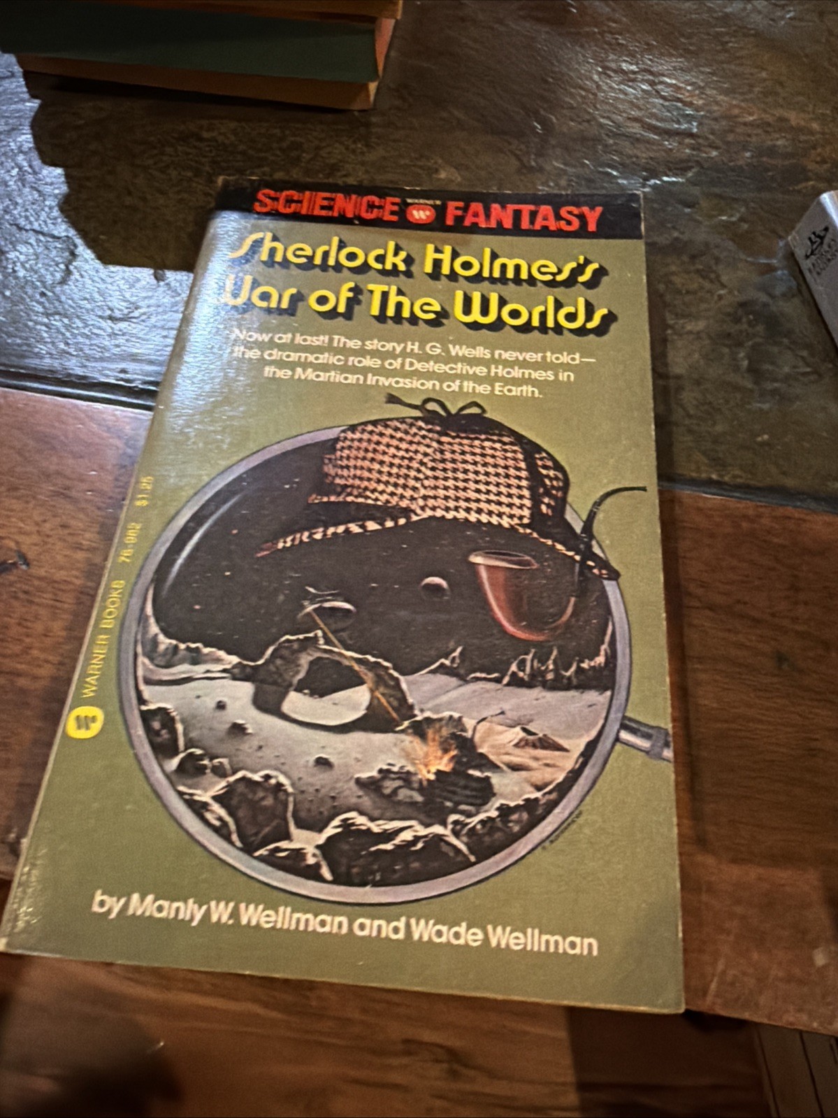 Sherlock Holmes’s War of the Worlds by Manly Wade Wellman PB 2nd Printing 1975