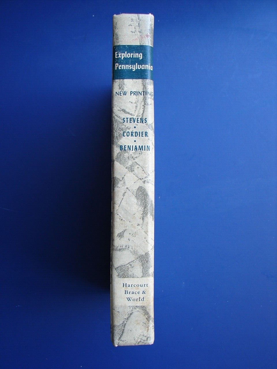EXPLORING PENNSYLVANIA: 1957 HC Harcourt Brace & World 624 Pages Steven Cordier