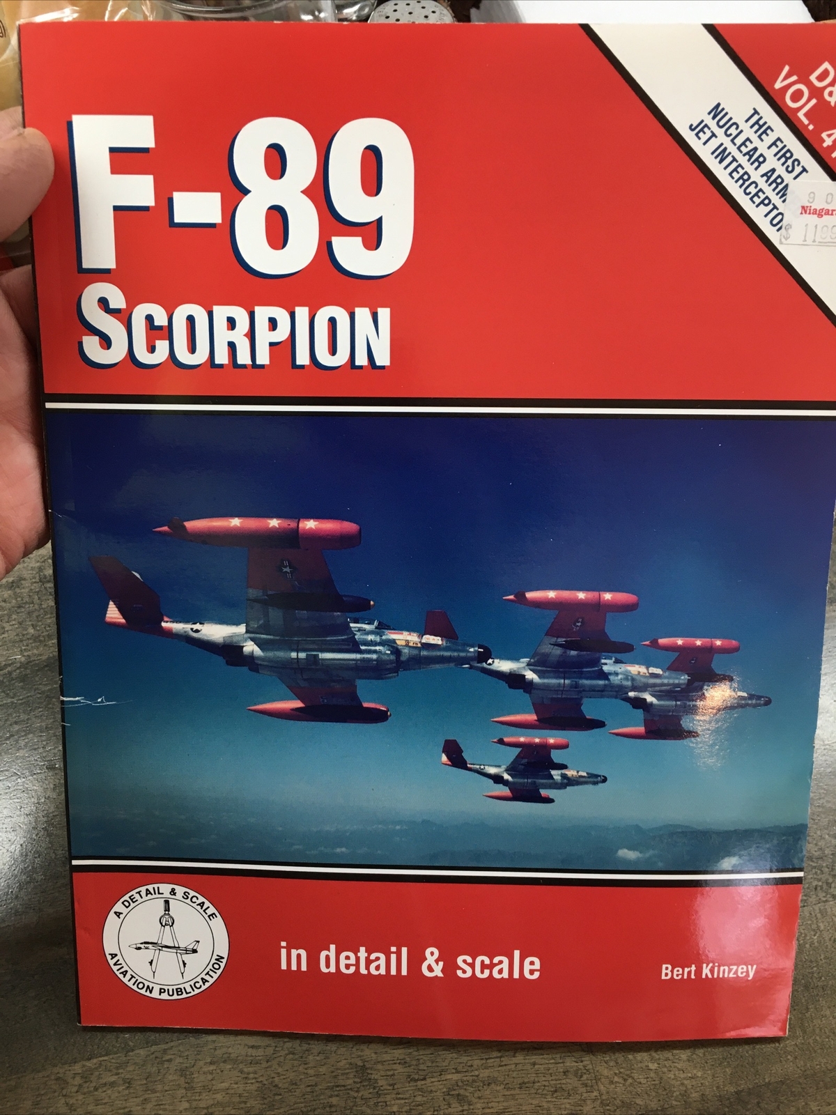 F-89 SCORPION IN DETAIL & SCALE – D&S VOL. 41 By Bert Kinzey Model Airplane