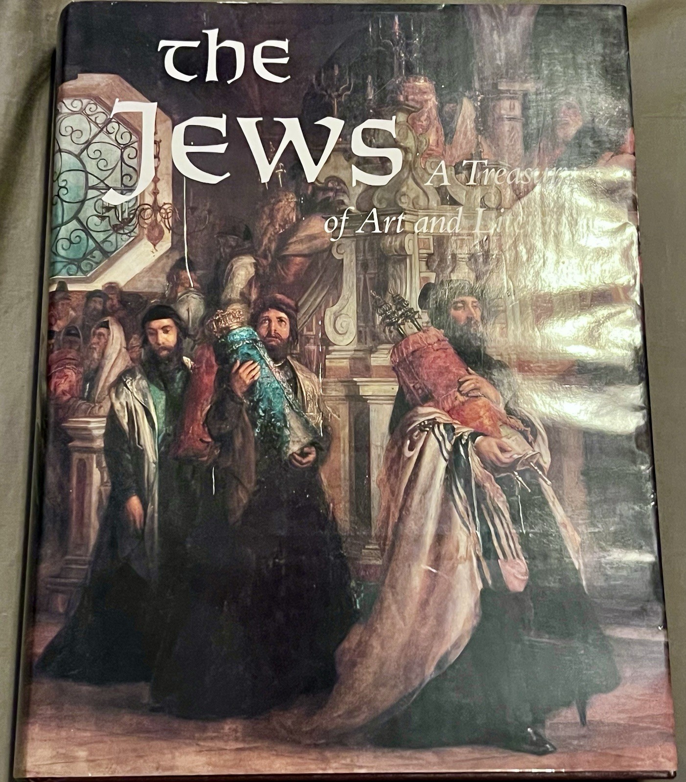 The Jews : A Treasury of Art and Literature (1992, Hardcover)