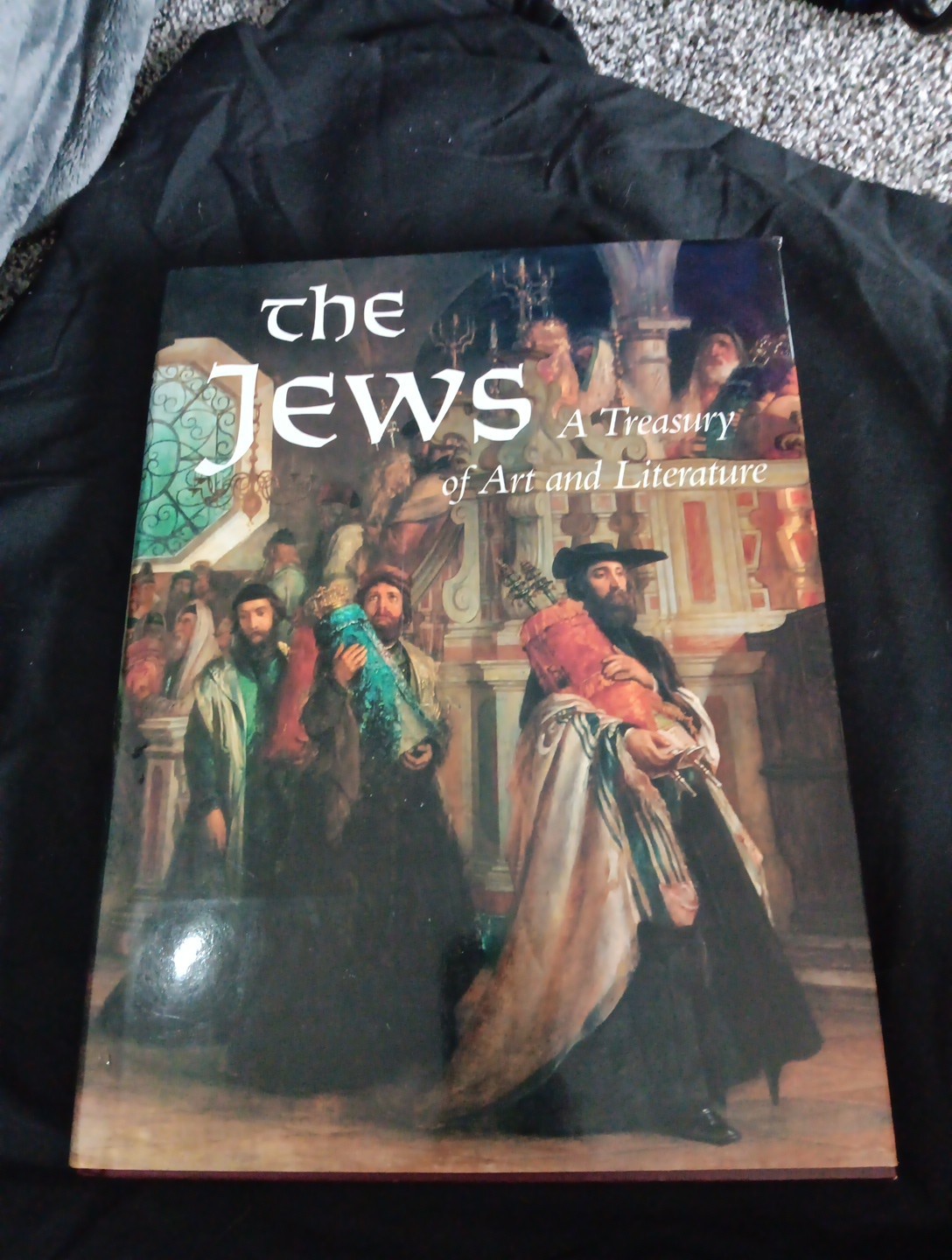 Jews : A Treasury of Art and Literature by Sharon R. Keller (1992, Hardcover)