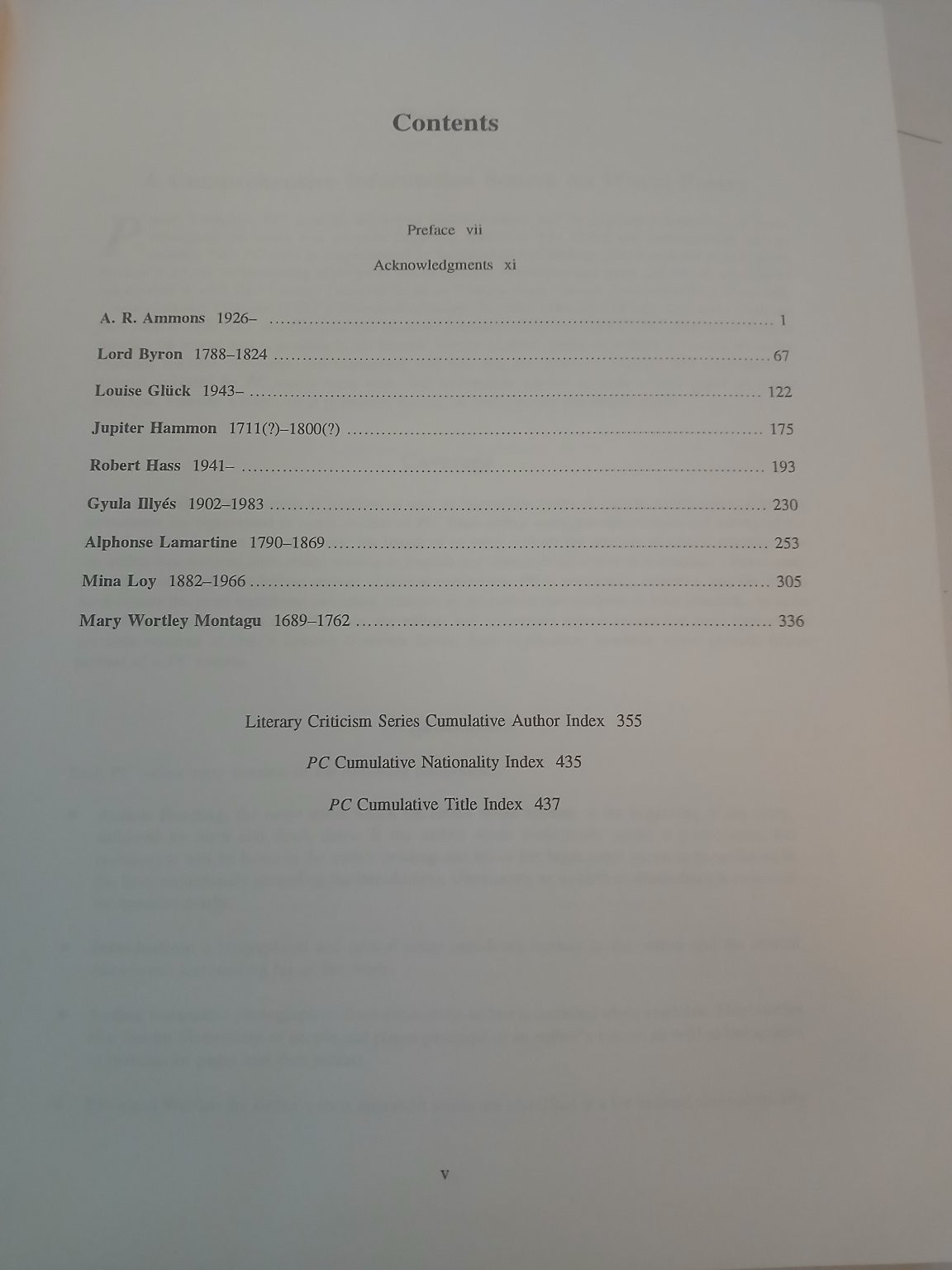 Poetry Criticism Volume 16 Haerens Slovey 1997 Gale Research