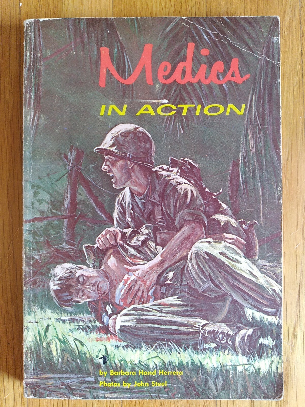 Medics In Action by Barbara Hand Herrera Military Vietnam BW Photos PB