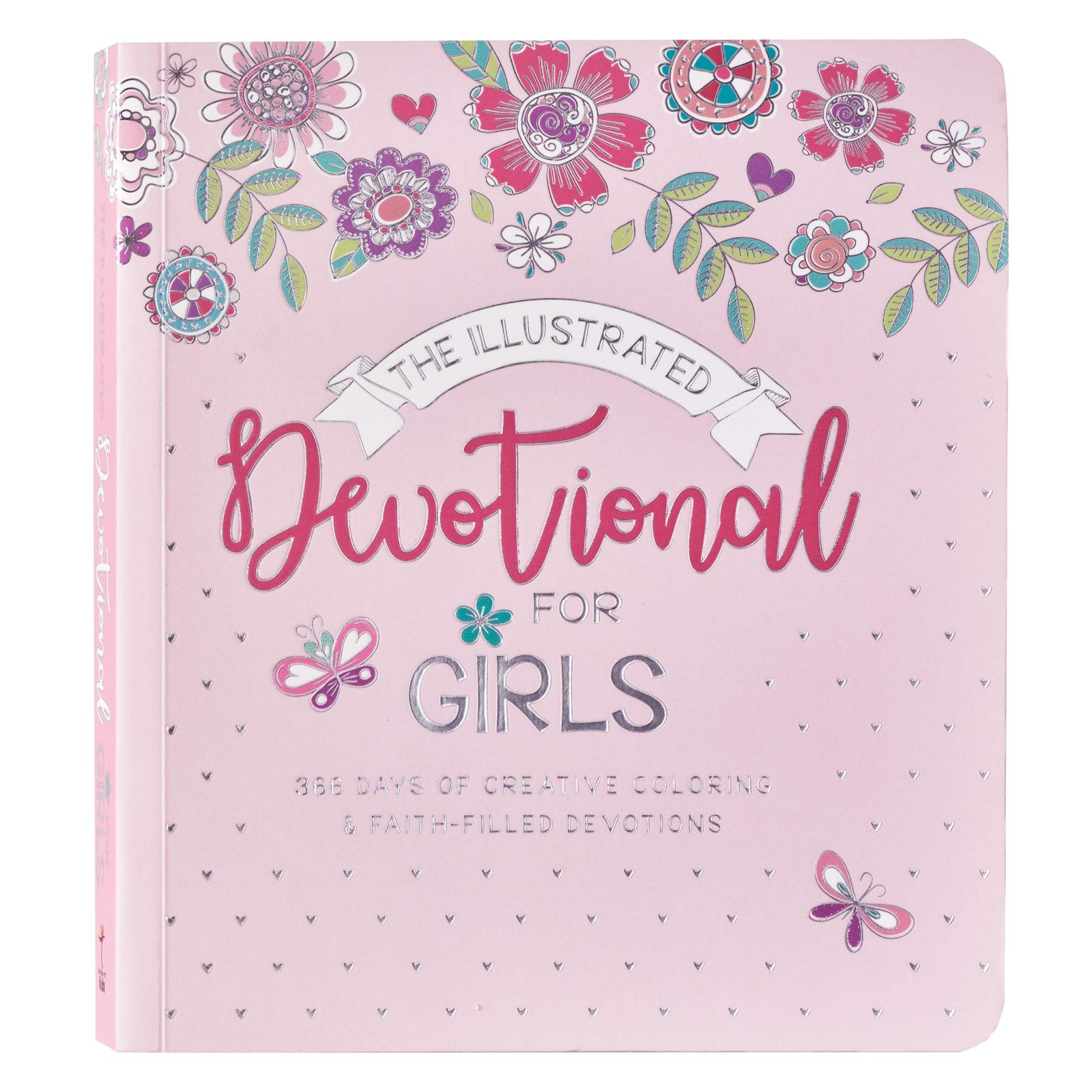 The Illustrated Devotional For Girls 366 Days of Creative Coloring & Faith F…