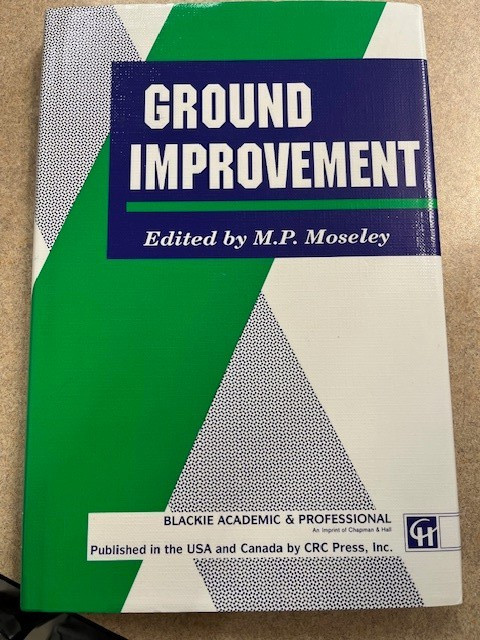 Ground Improvement Edited by M. P. Moseley (1993) First Edition CRC Press VG