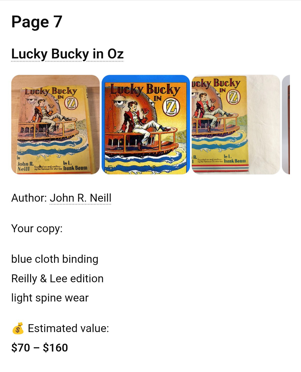 A Collection of Vintage Oz books Over 30 books for your enjoyment.