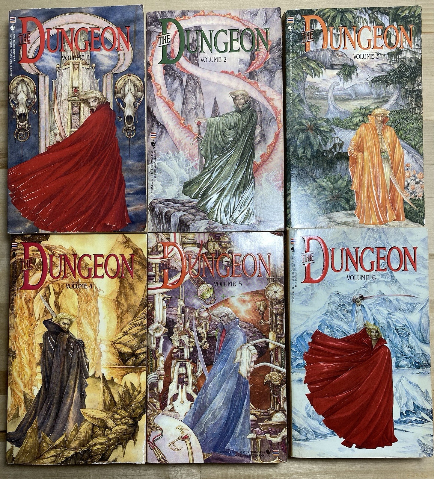 Philip Jose Farmer’s The Dungeon 1-6 1st Printings