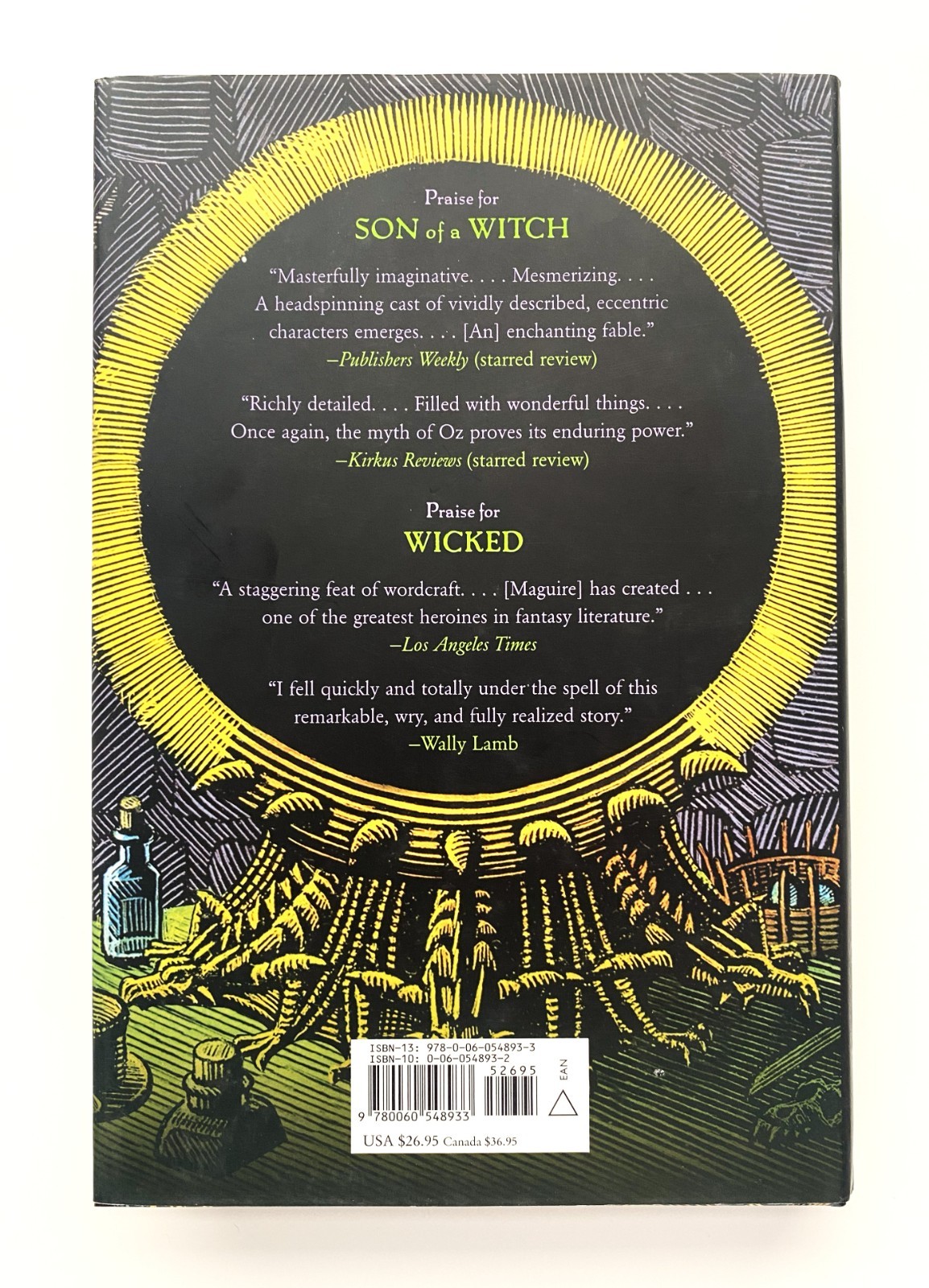 Gregory Maguire, Son of a Witch, Lost, Mirror Mirror, HC/DJ, 1st/1sts, Lot of 3