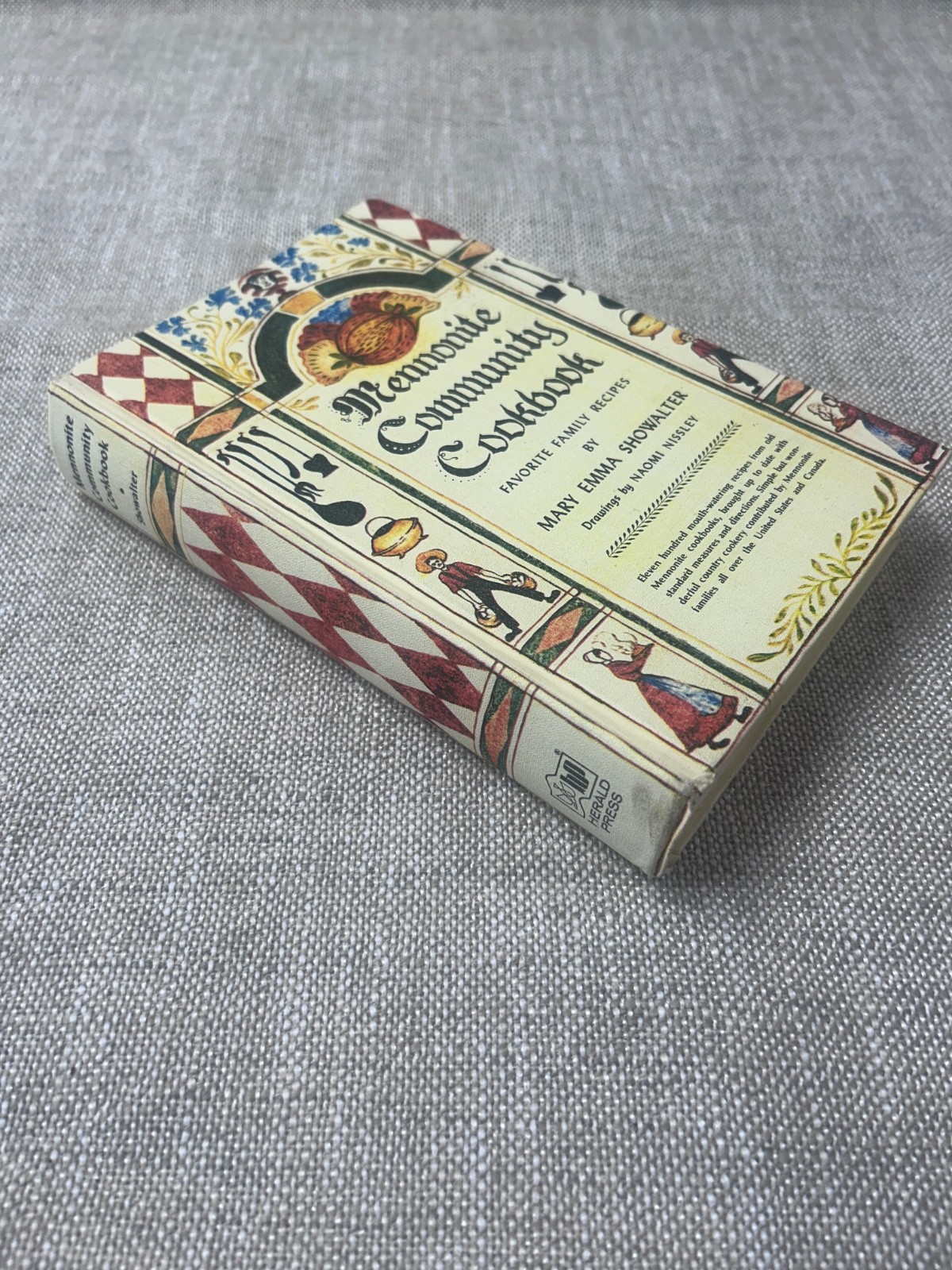 Mennonite Community Cookbook Favorite Family Recipes by Mary Emma Showalter