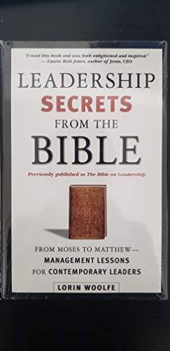 Leadership Secrets from the Bible: Management Lessons For Contemporary – GOOD