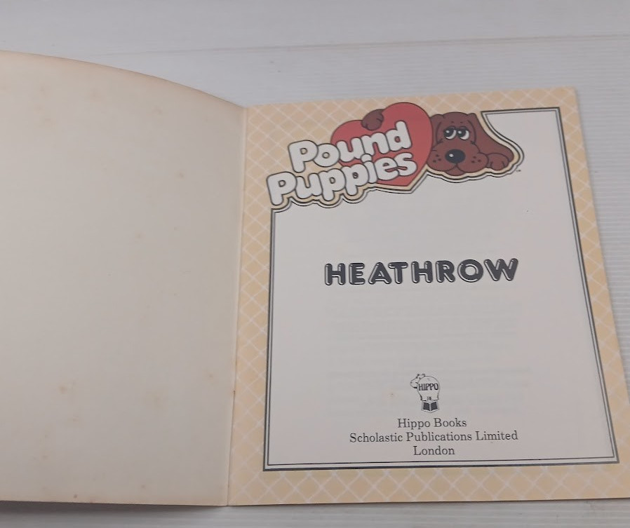 Heathrow Number 1 Pound Puppies – paperback -1987