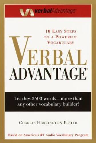 Verbal Advantage: 10 Steps to a Powerful Vocabulary – Paperback – VERY GOOD
