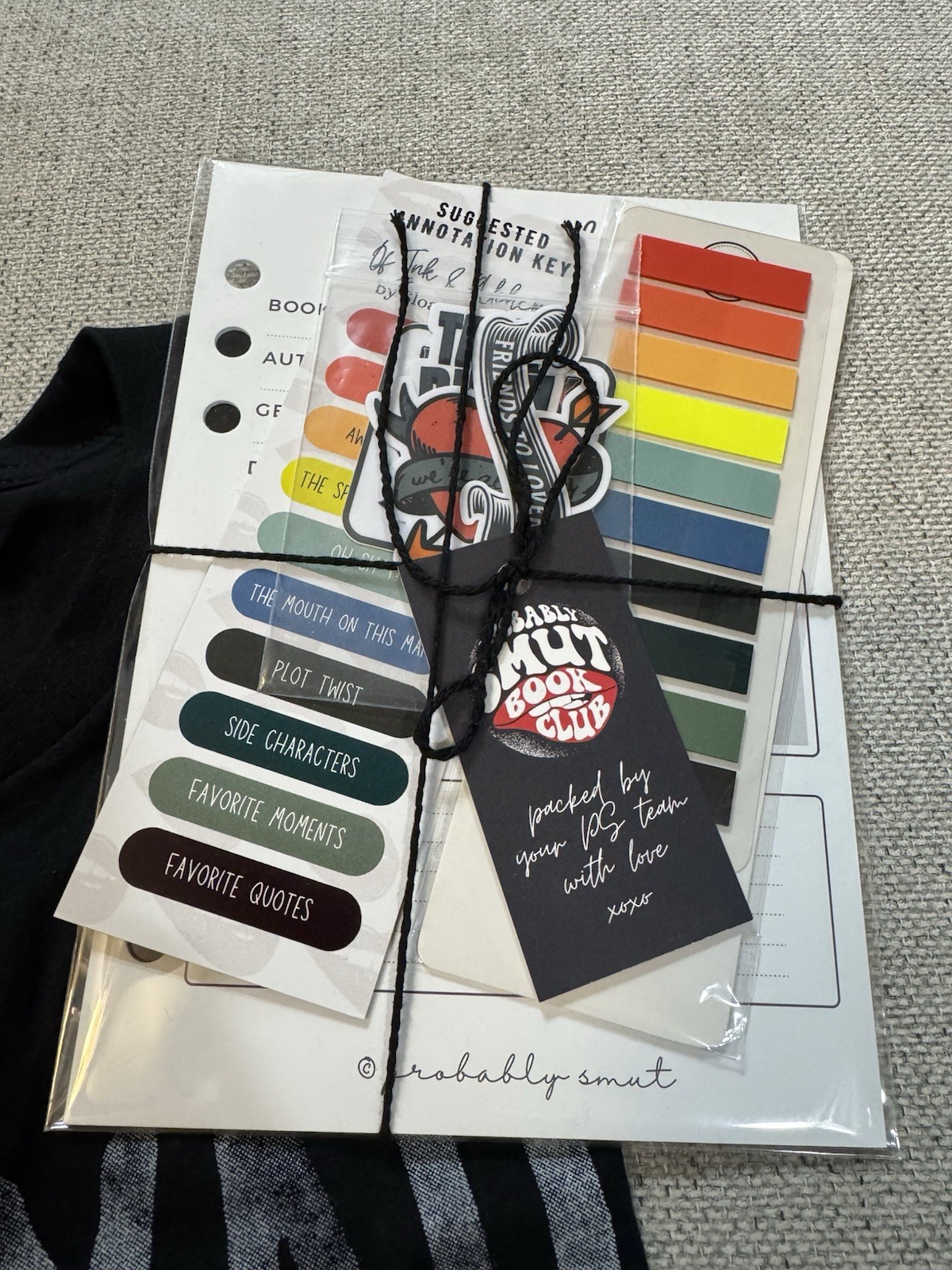 Of Ink And Alchemy By Sloane St James Probably Smut Special Edition + XL T-shirt