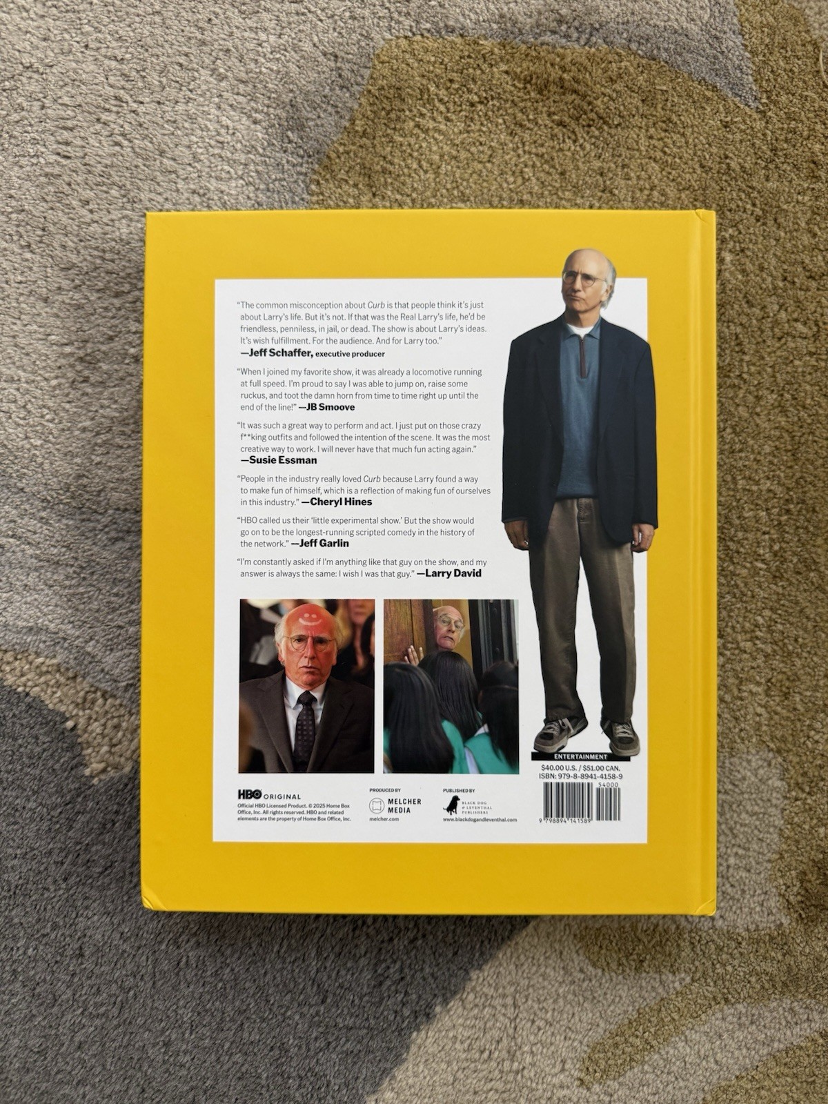 Making of Curb Your Enthusiasm Book SIGNED By Larry David Presale