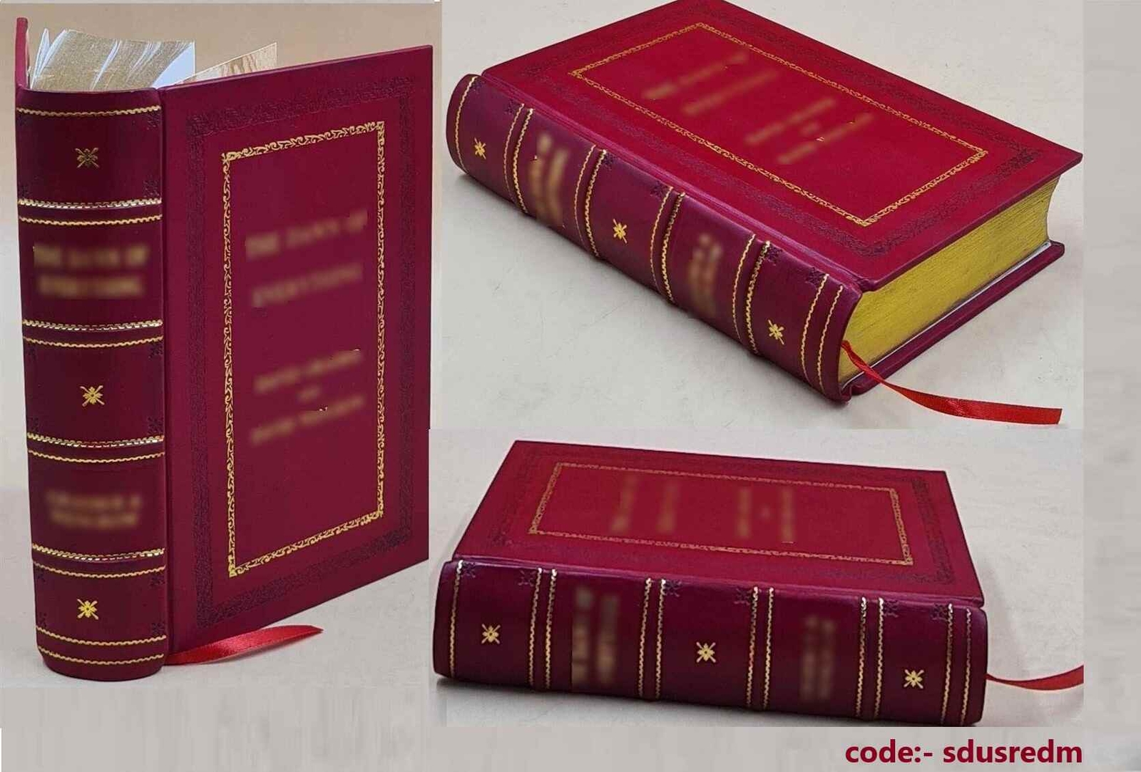 A People’S History Of The United States [Premium Leather Bound]