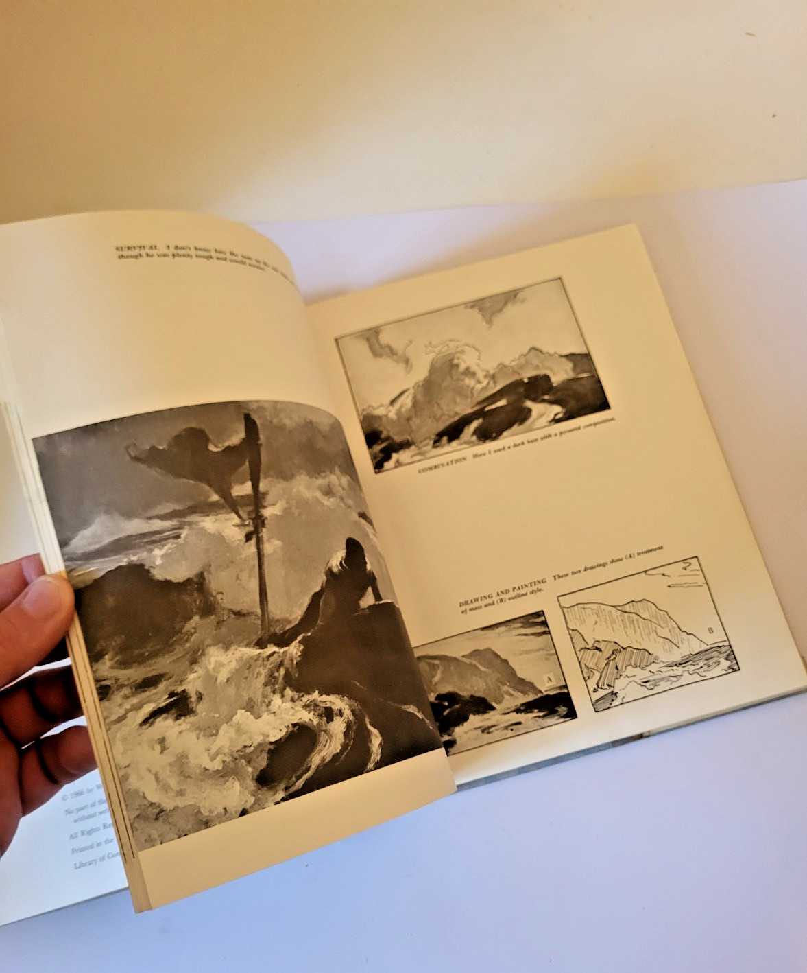 Painting Sea and Shore by Harry R. Ballinger Seascape Oil Technique Art Book