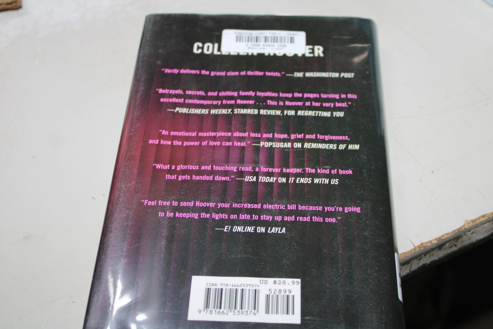 Woman Down: A Novel by Colleen Hoover | Bestseller | Hardcover Exlibrary