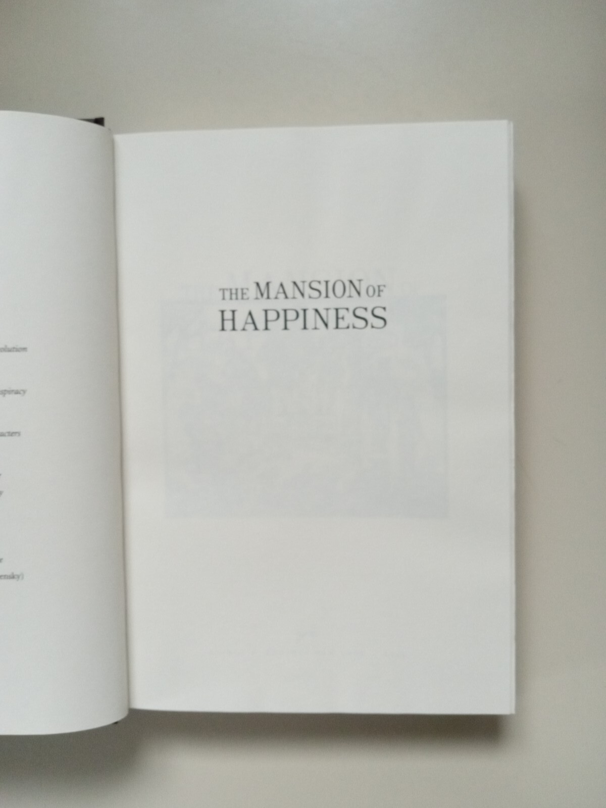 The Mansion Of Happiness By Jill Lepore 2012 Hardcover NO DUST JACKET