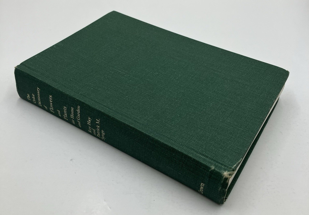 The Color Dictionary of Flowers and Plants for Home and Garden Vintage Gardening