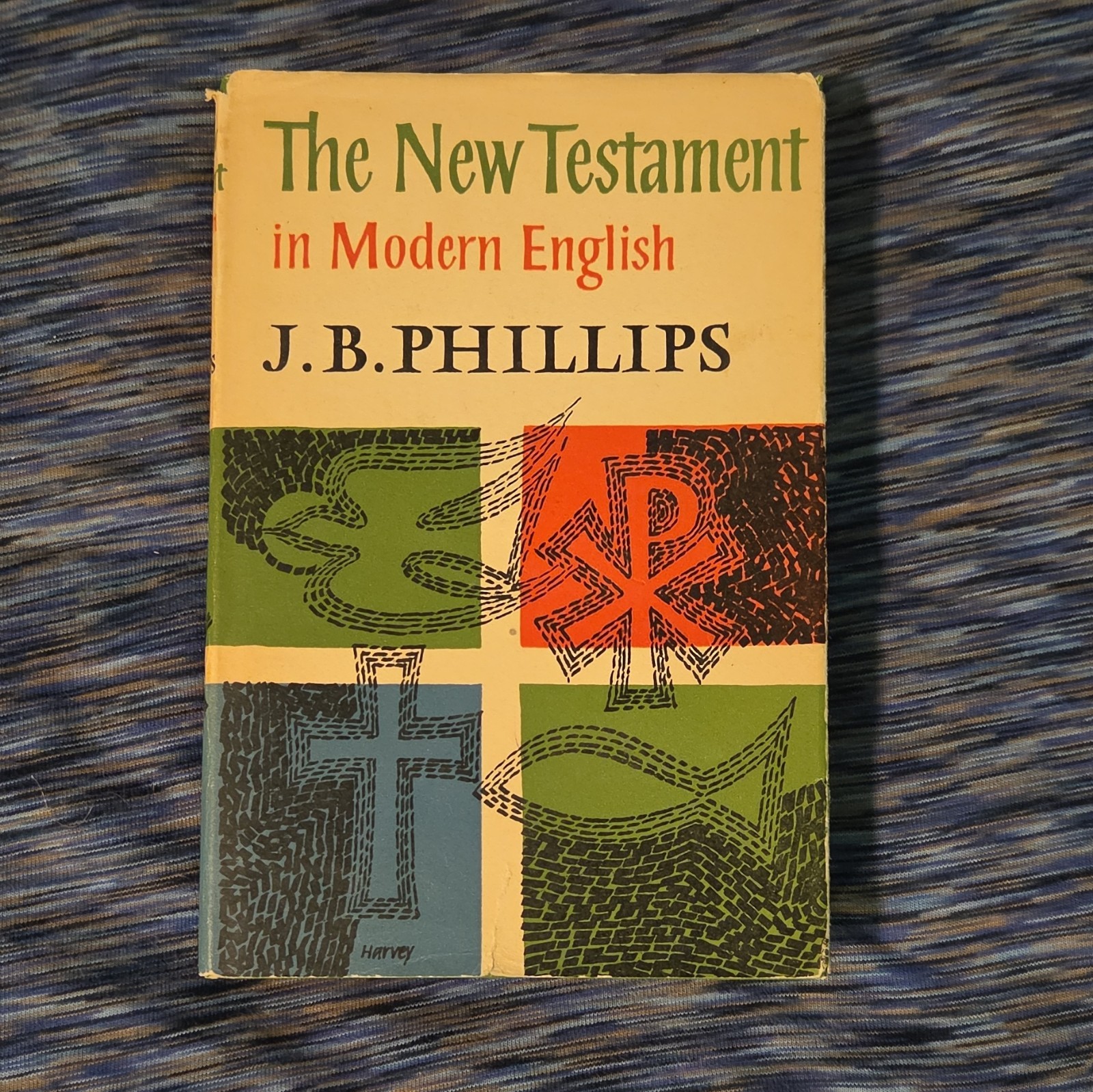 j b phillips the new testament in modern english hc dj geoffrey bles 1964 rp