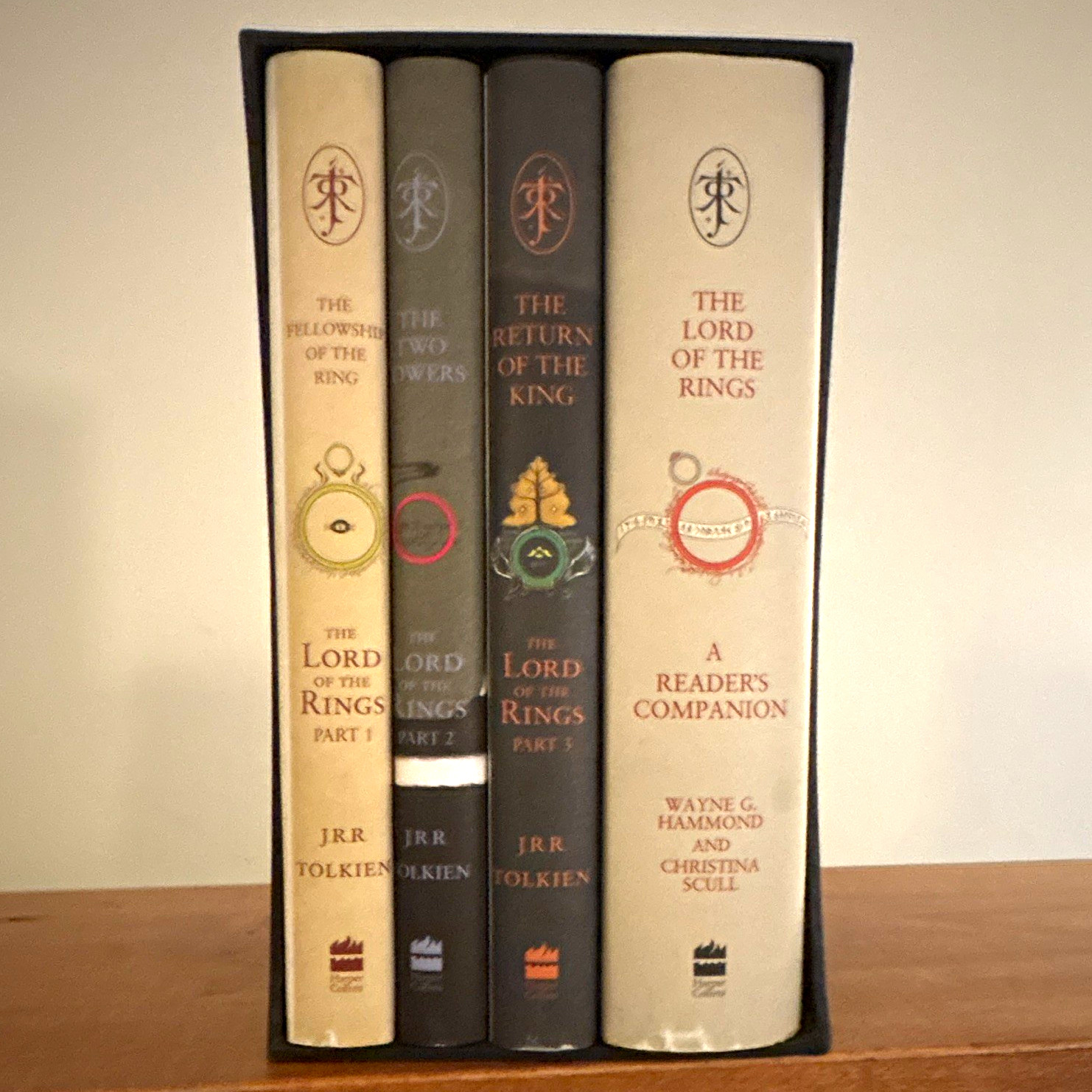 J.R.R. Tolkien Lord of the Rings Hardback Box Set HarperCollins 2014 ed