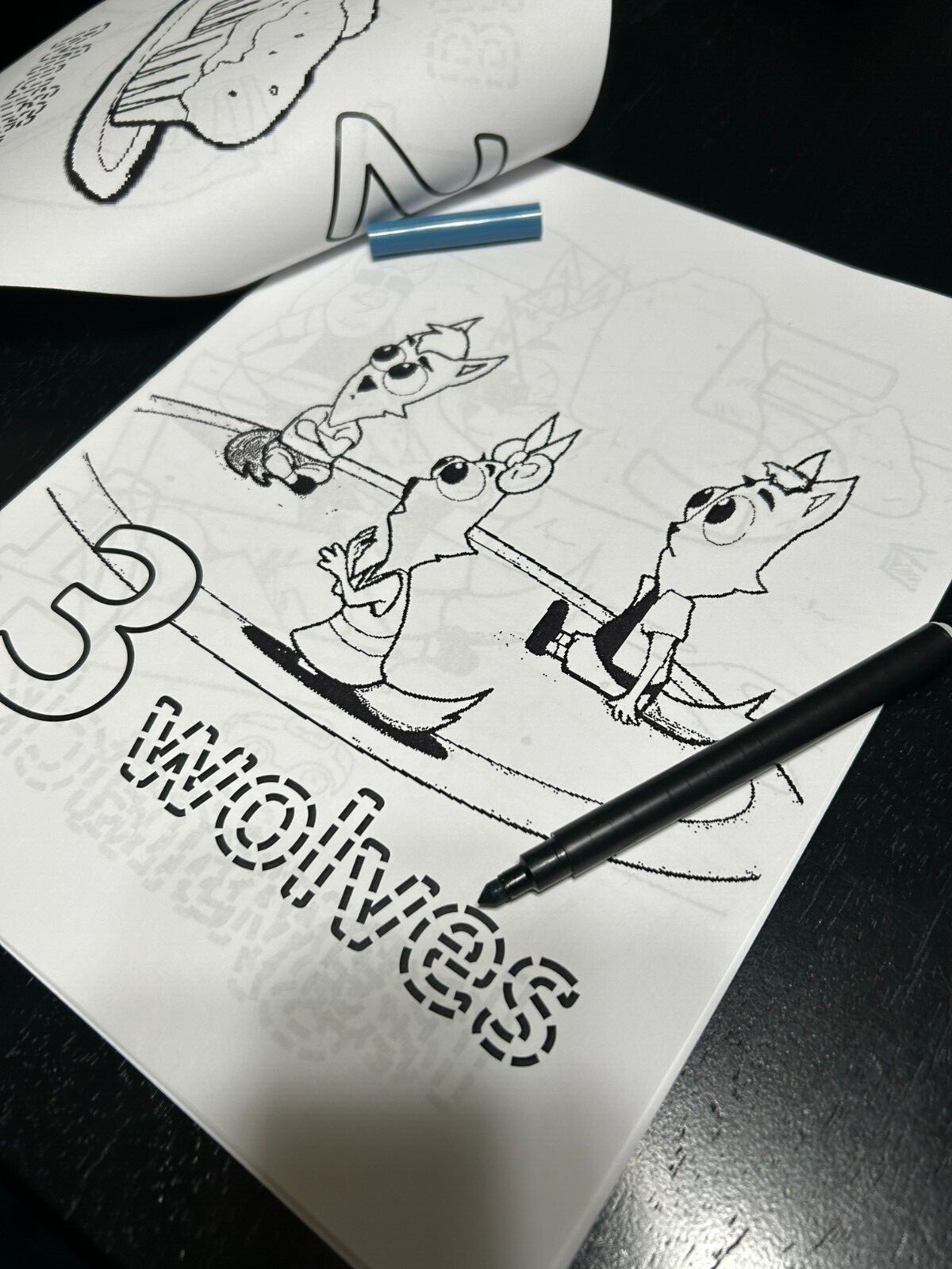 DIGITAL CONTENT- 2022 Big Bad Coloring and Activity Book-35 Pages PRINTING REQ’D