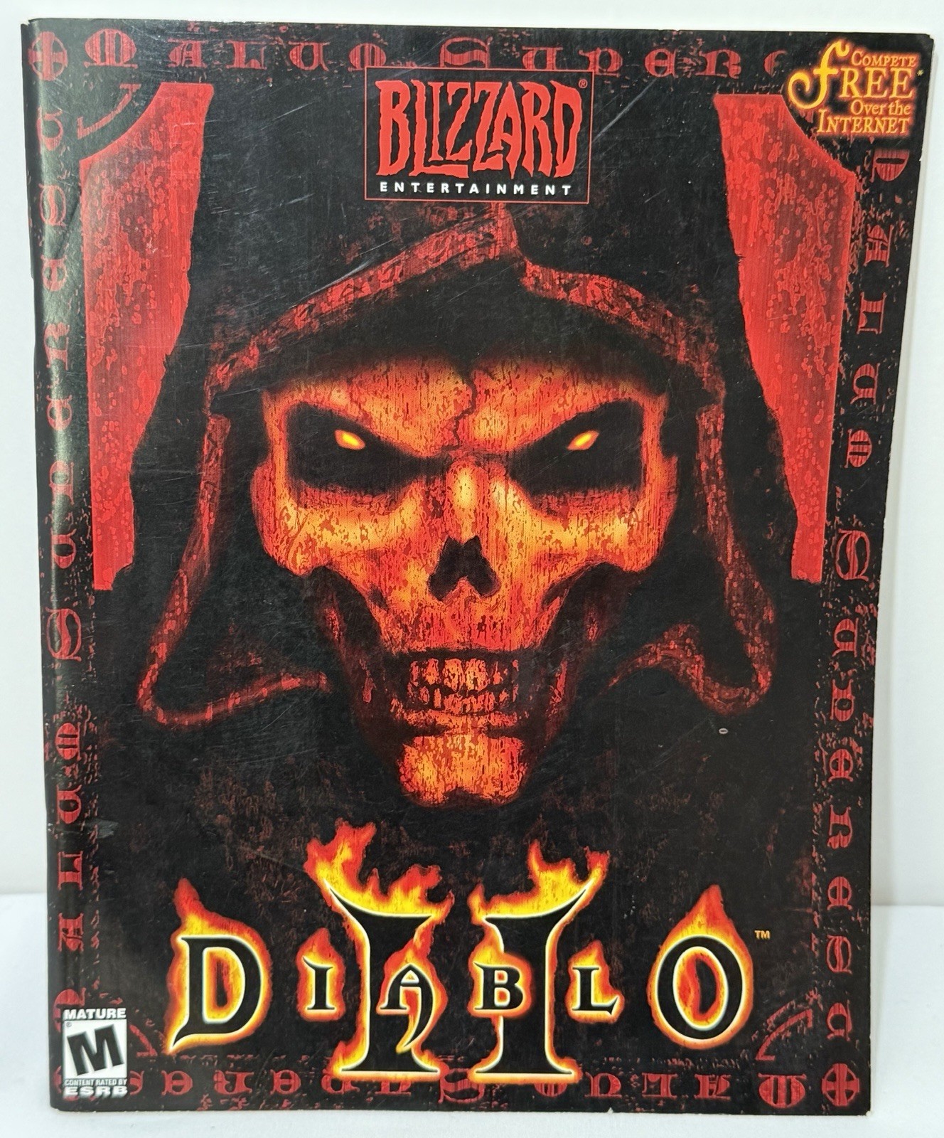 Diablo II 2 PC Game Manual Instructions Insert Booklet Blizzard Entertainment