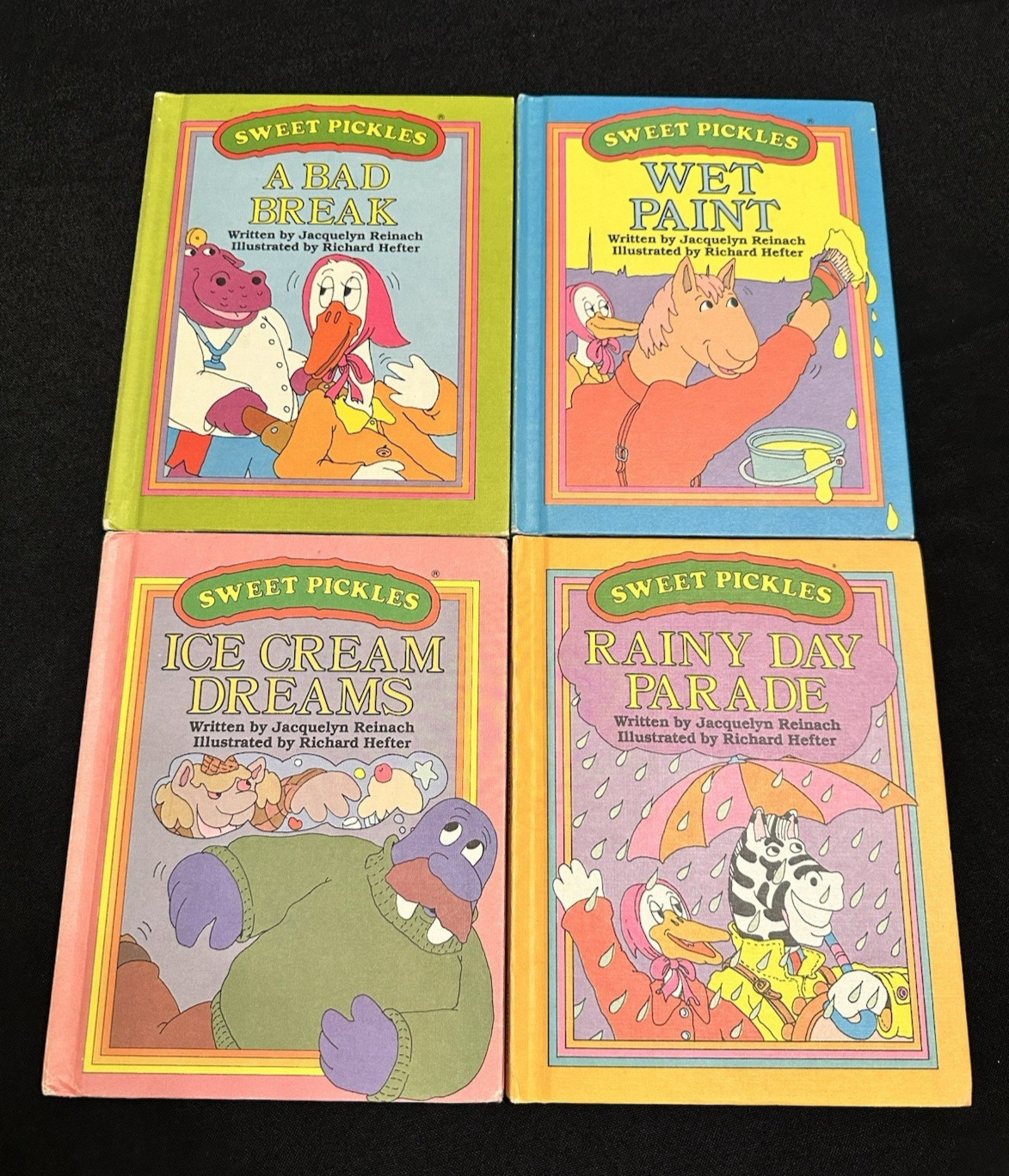 Sweet PIckles Extras hc lot 8.25×6.5 Ice Cream Bad Break Rainy day wet paint