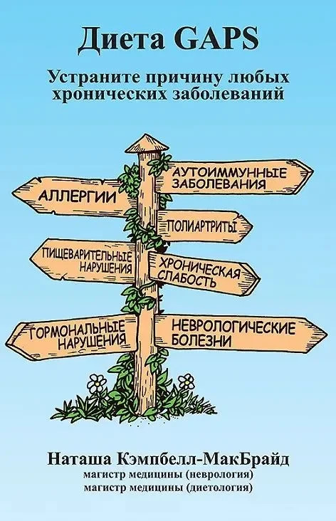 Диета GAPS. Устраните причину любых хронических заболеваний