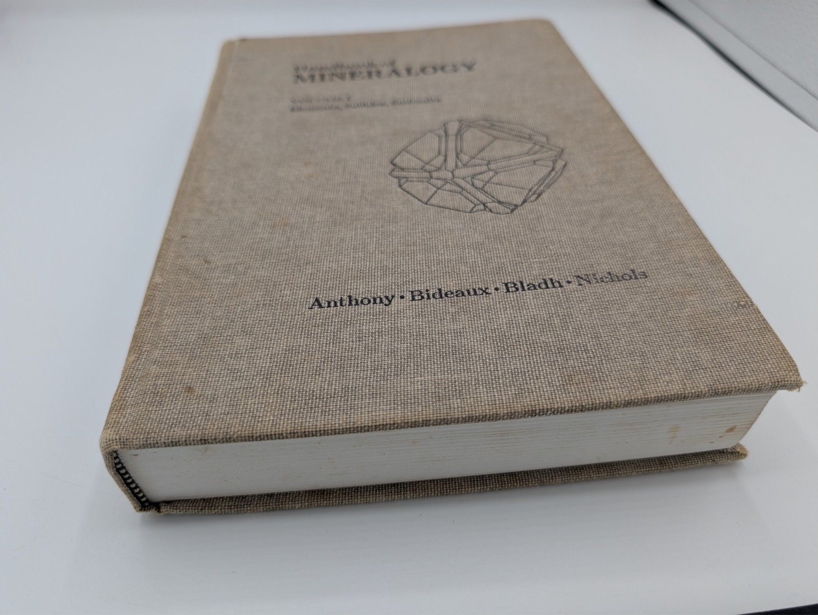Handbook of Mineralogy Vol. 1 : Elements, Sulfides, Sulfosalts
