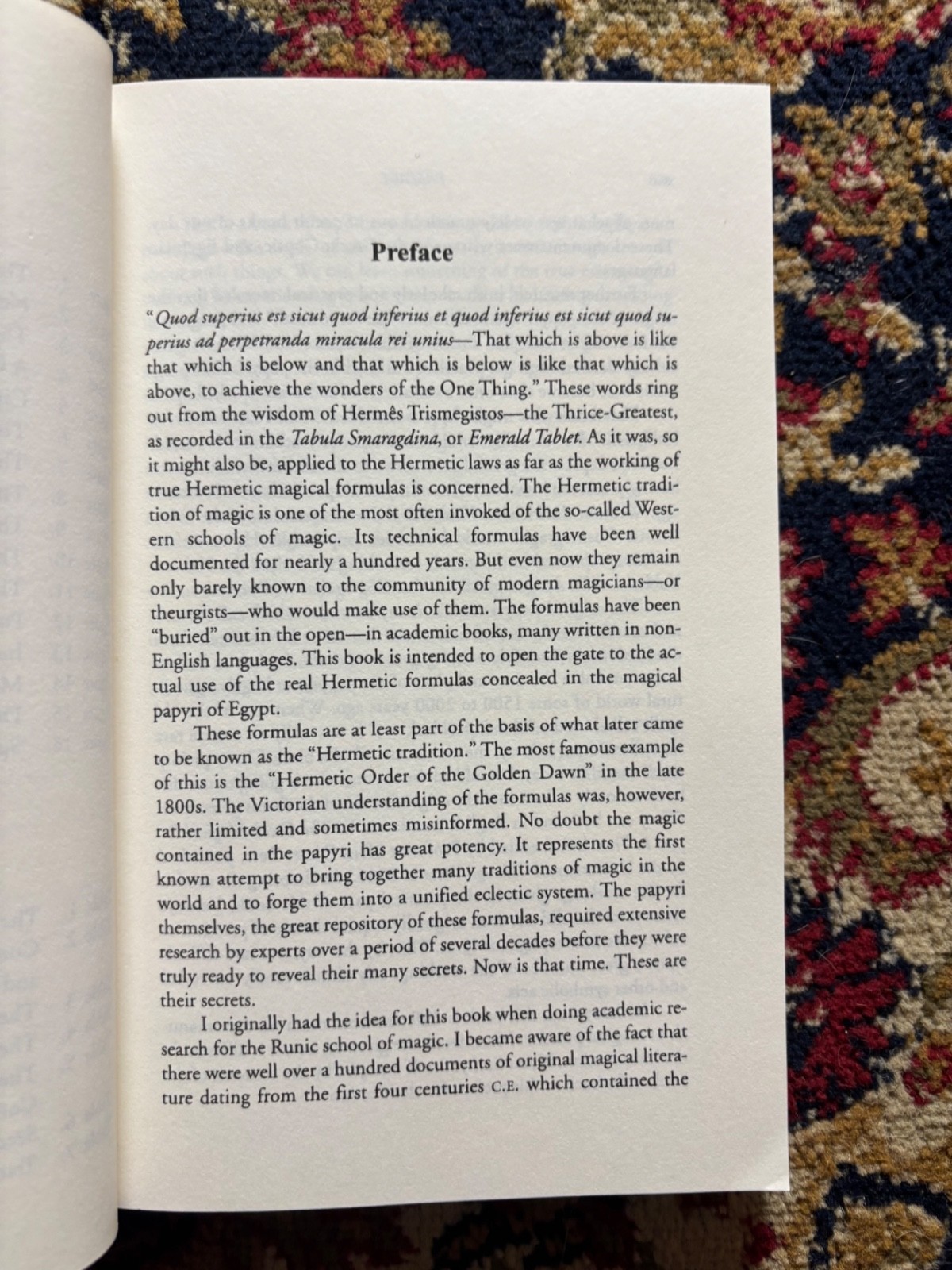 Hermetic Magic The Postmodern Magical Papyrus of Abaris by Stephen Edred Flowers