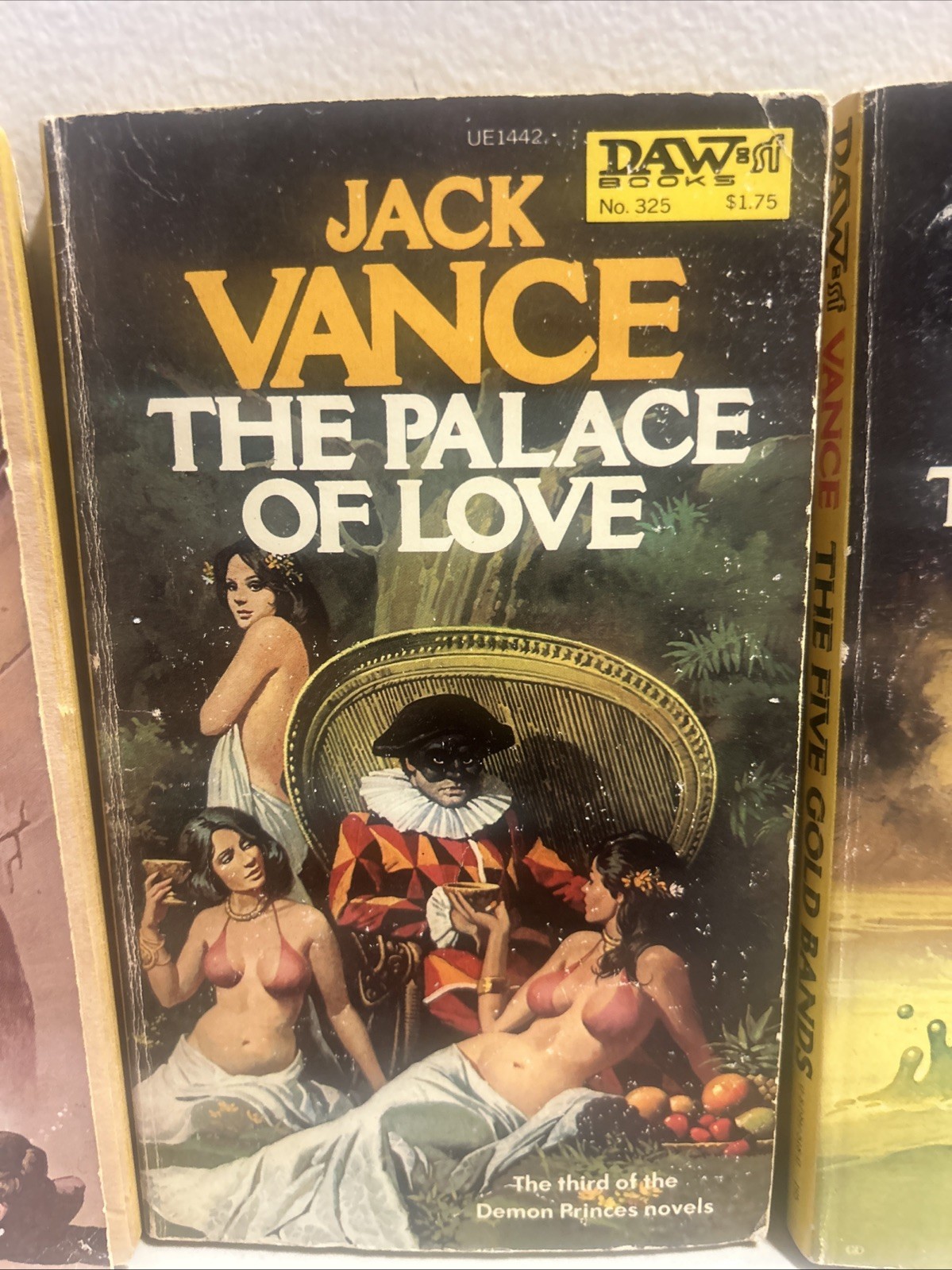 Jack Vance 7 Vintage Paperback Sci-Fi Novels Daw Books/Dell Great Lot!!