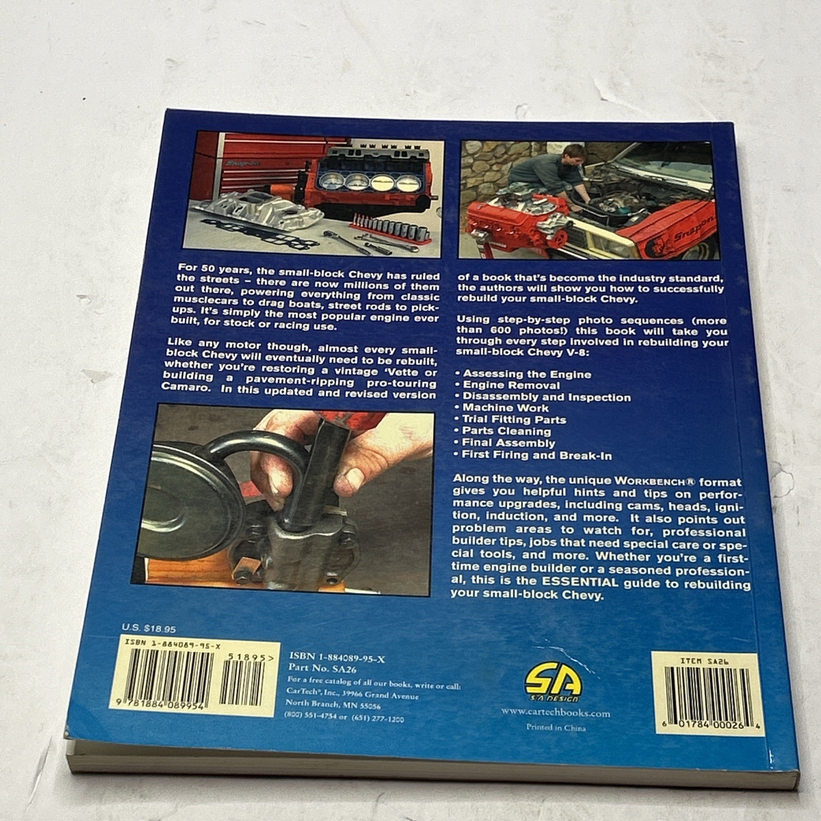 How to Rebuild the Small-Block Chevy -Revised (S-A Design Workbench Series)