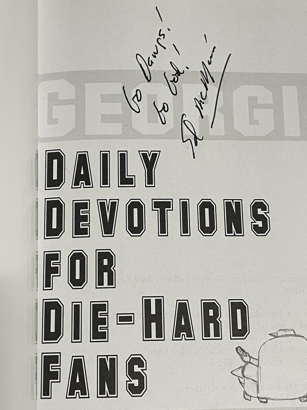 Georgia Bulldogs Daily Devotional Book