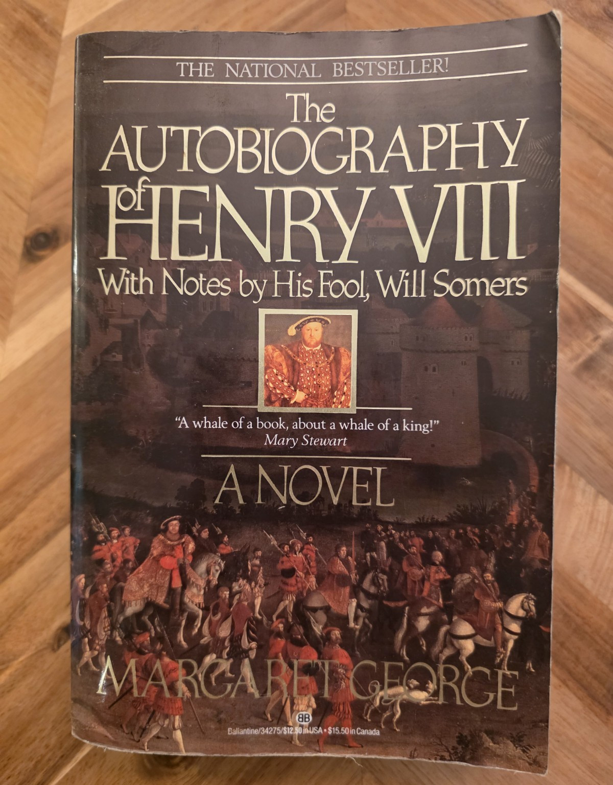 The Autobiography of Henry VIII Paperback by Margaret George Ballantine Books