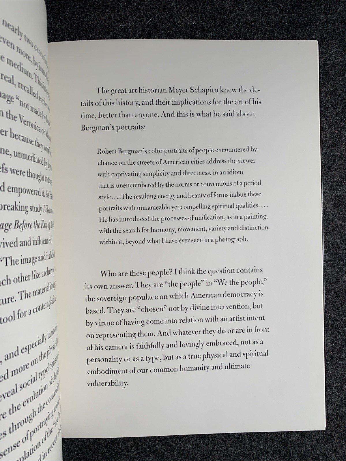 Robert Bergman : Selected Portraits [PB, Essay: David Levi Strauss] : VGC