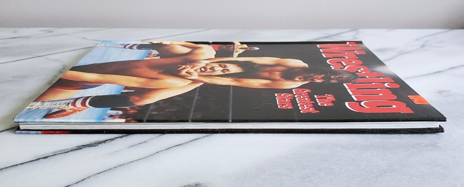 WRESTLING : THE GREATEST STARS 1987 HC Book Hulk Hogan Dusty Rhodes Rick Flair