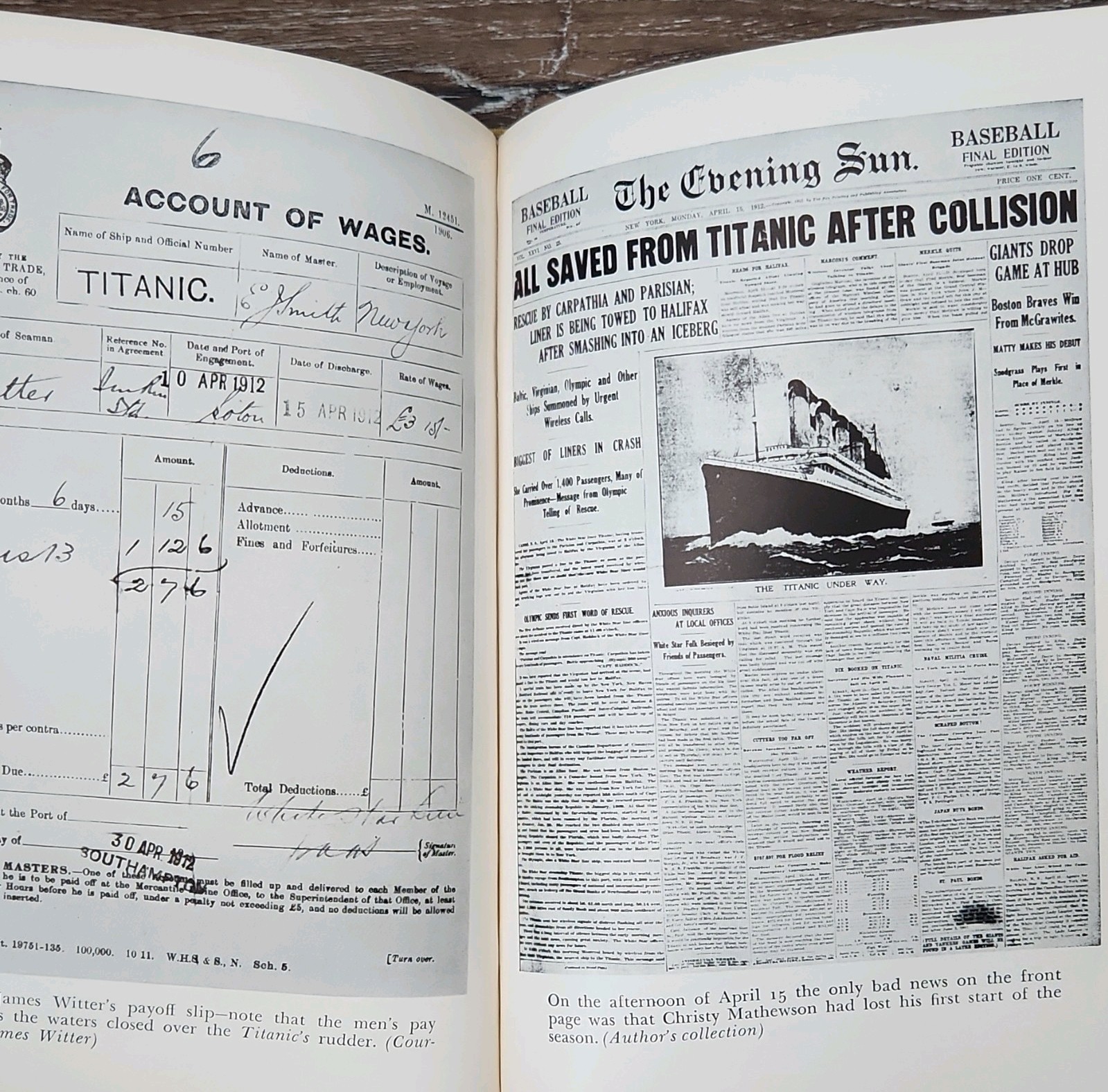 A Night to Remember by Walter Lord 1955 1st Edition 3rd Printing Titanic