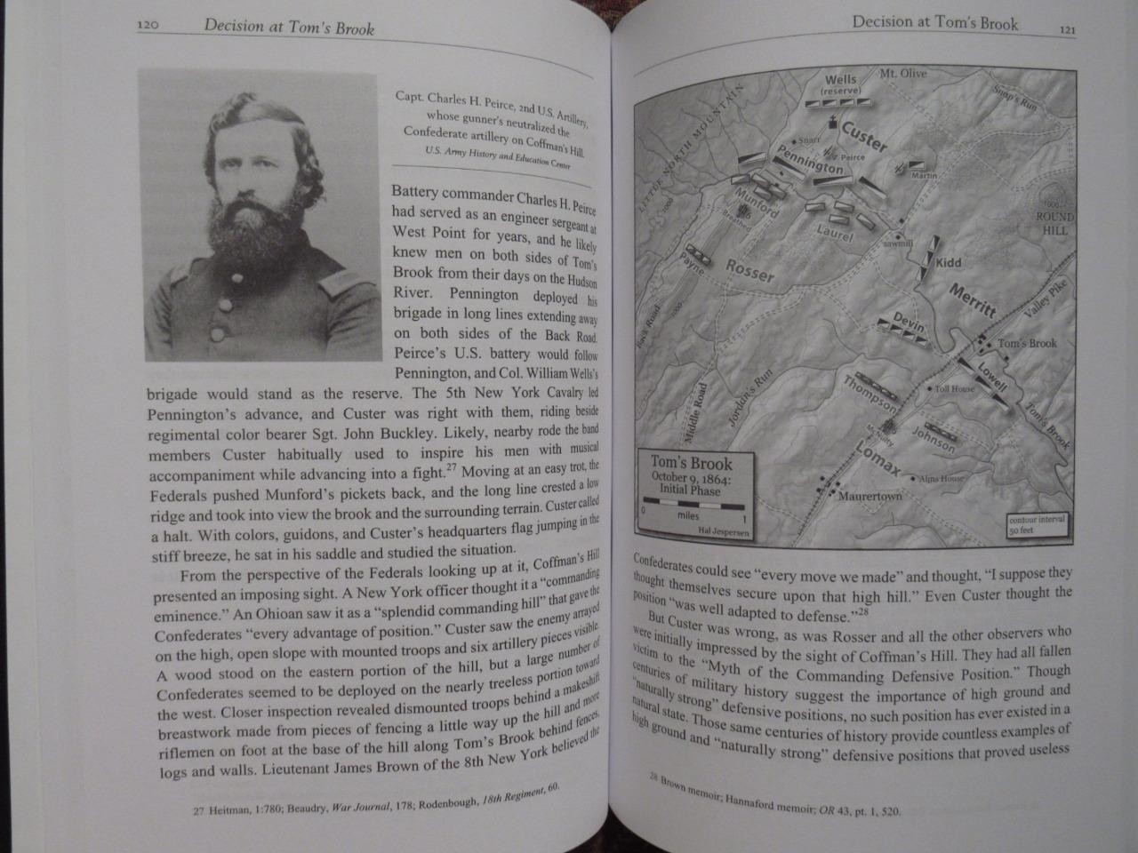 DECISION AT TOM’S BROOK – GEORGE CUSTER AND THOMAS ROSSER – FIRST EDITION – NEW