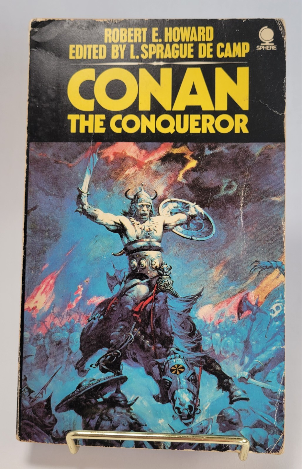 Conan the Conqueror – Robert E Howard – 1975 Sphere PB Vintage Fantasy