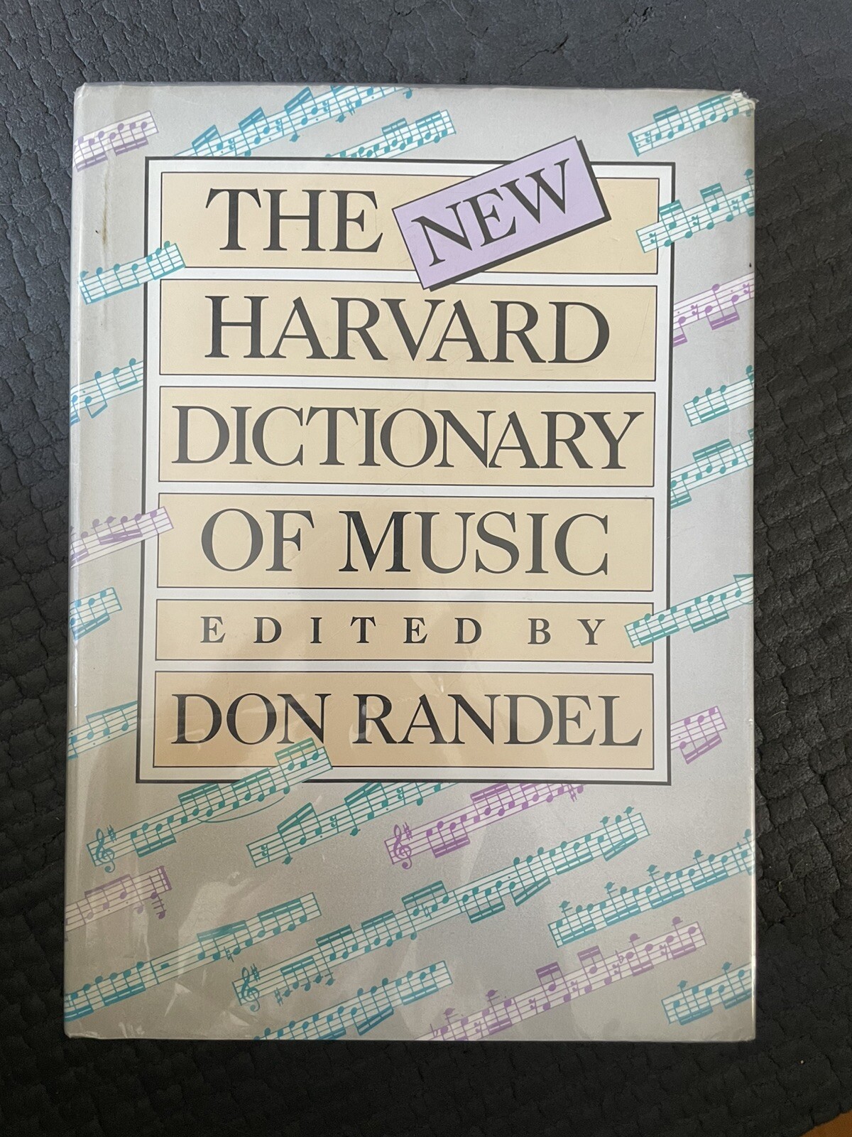 The New Harvard Dictionary of Music by Don Randel HC (1986)