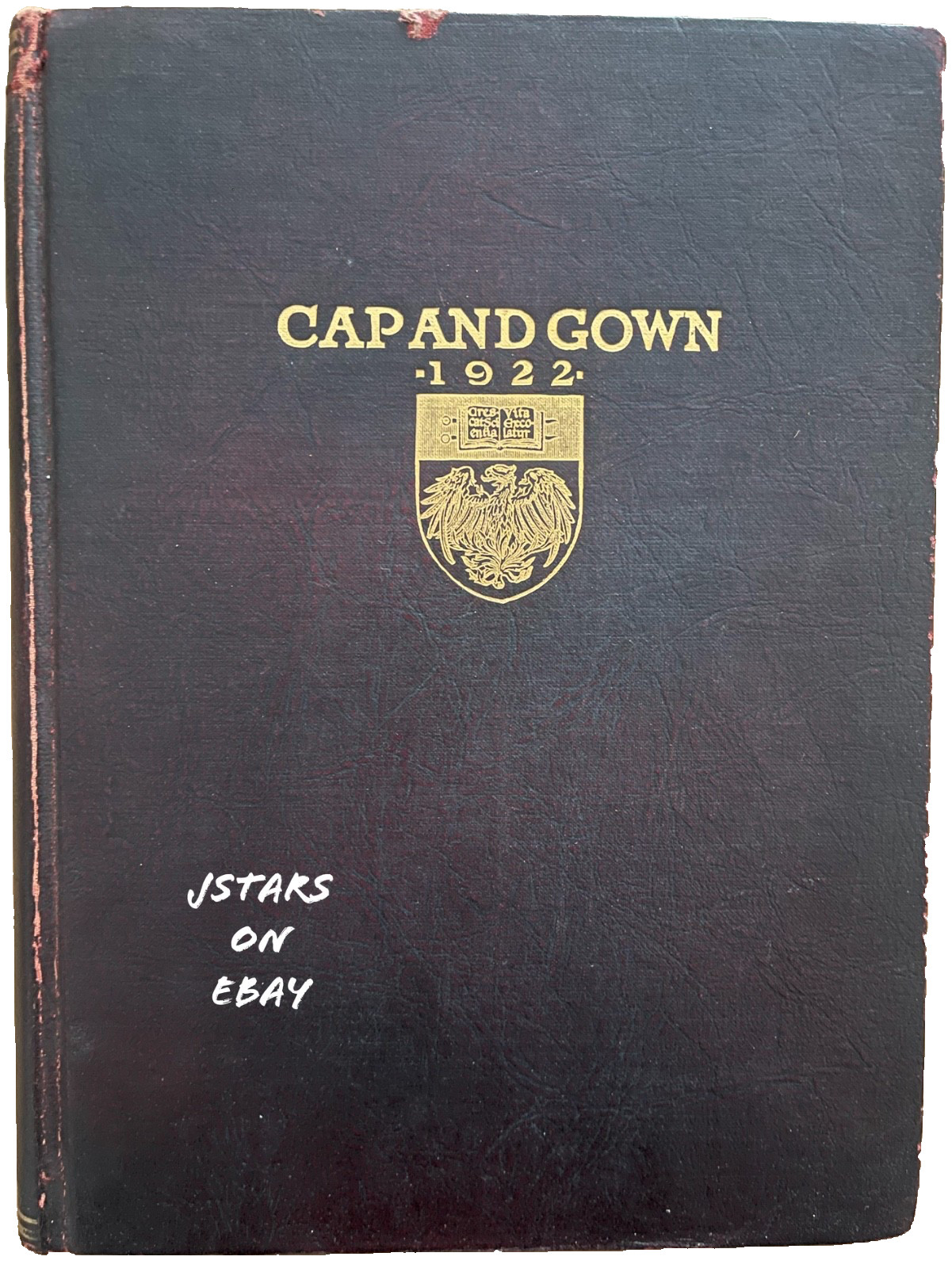1922 UNIVERSITY OF CHICAGO COLLEGE YEARBOOK, THE CAP AND GOWN, CHICAGO, IL