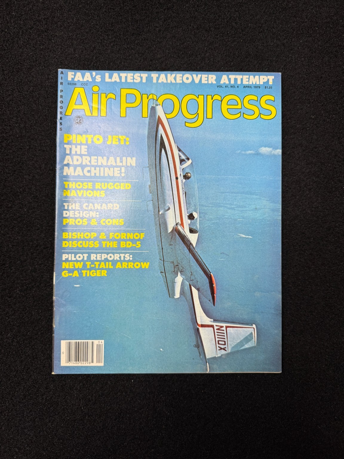 Air Progress Aviation Magazine April 1979 Pinto Jet Canard Design BD-5 Pilot