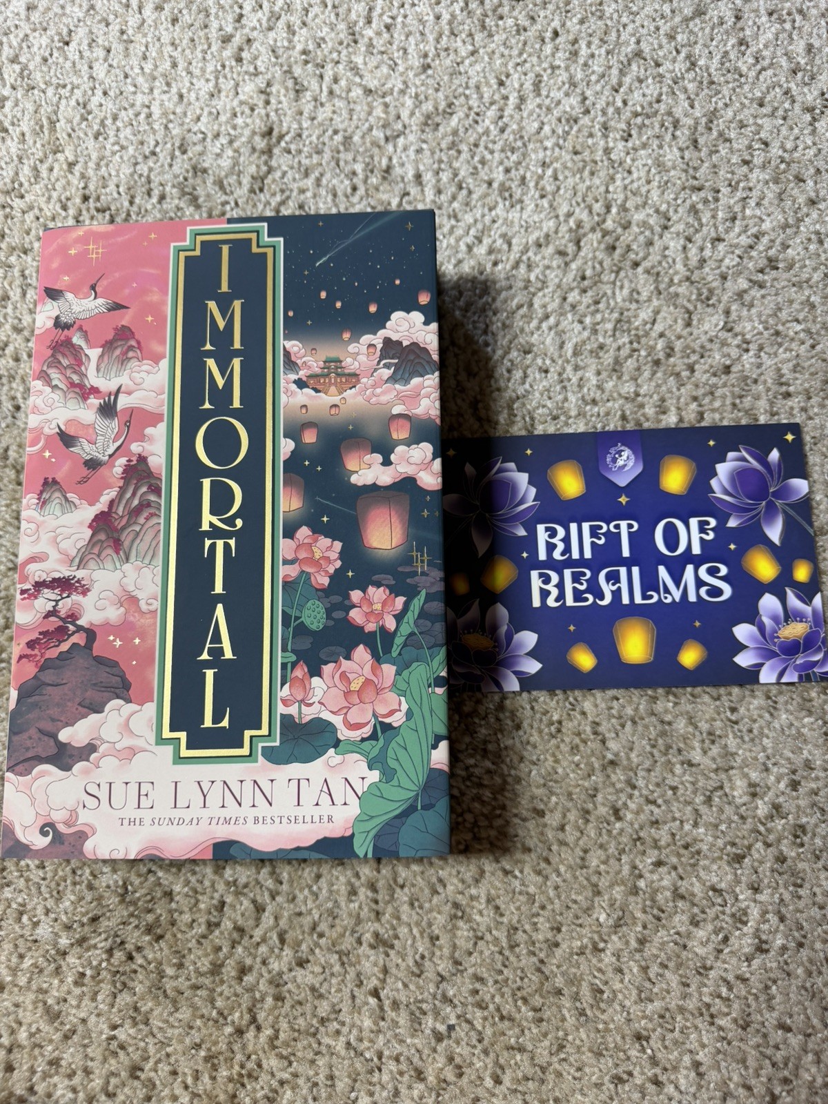 Immortal FairyLoot Edition Sue Lynn Tan 2025 Hardcover Sprayed Edges