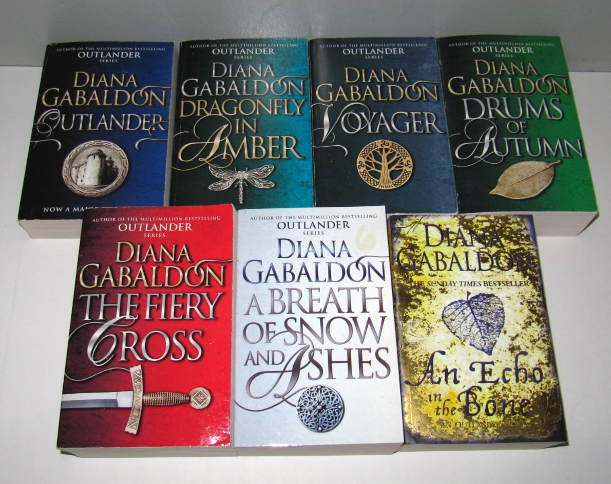 #1-7 Outlander series by Diana Gabaldon TPB UK printing