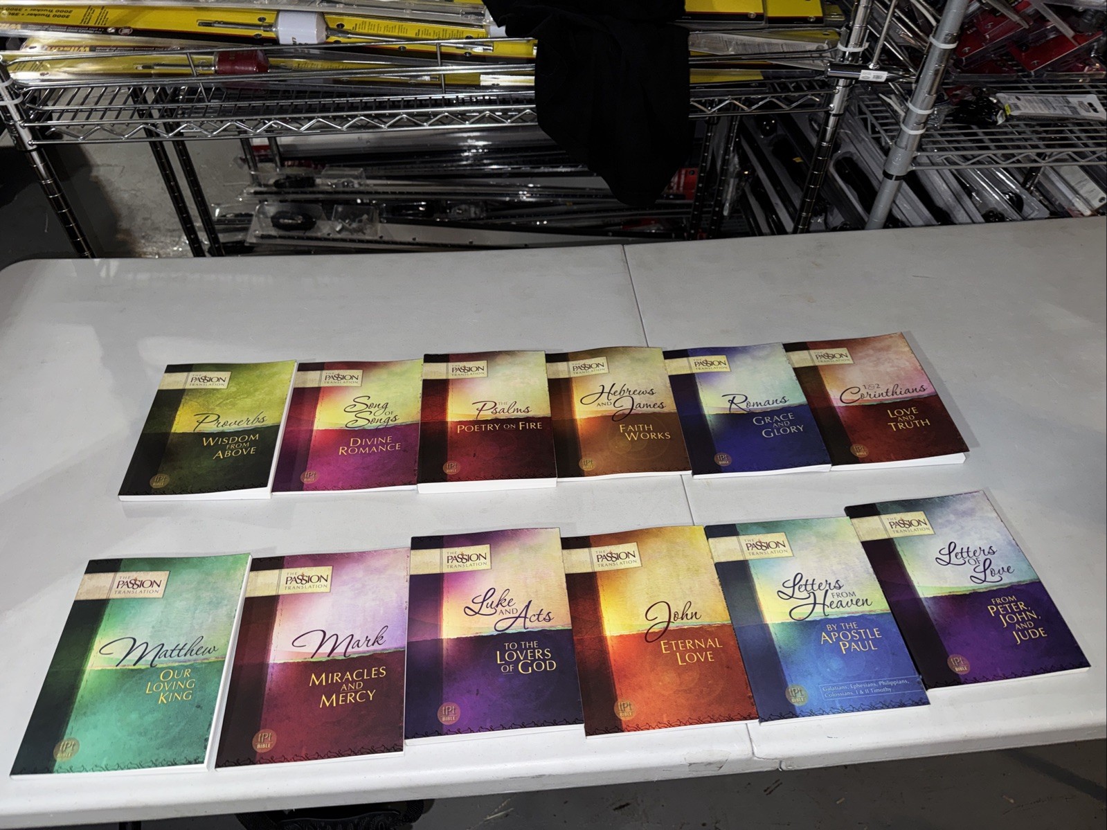 The Passion Translation 12-in-1 Set w/ SLIPCASE Box TPT Encounter Heart of God