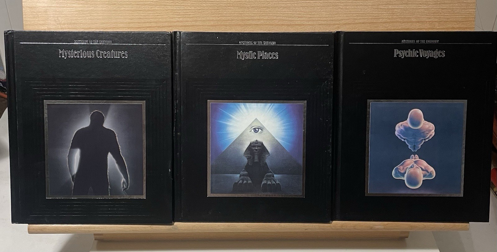 3 Time-Life Mysteries Of The Unknown HC Psychic Voyages, Mystic Places